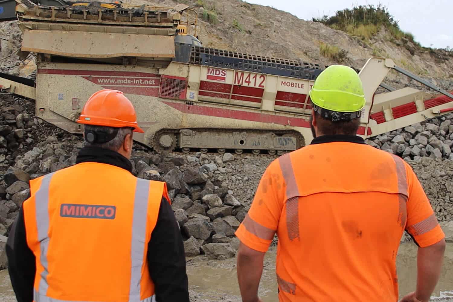 Clements Contracting - Brewer's Quarry MDS M412 Trommel