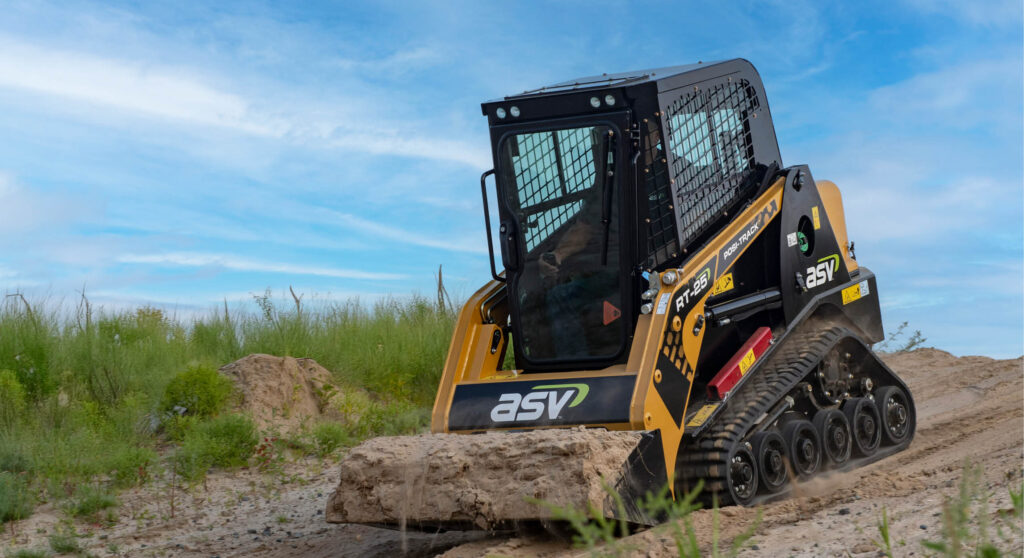 ASV compact track loaders heavy machinery mimico nz tile
