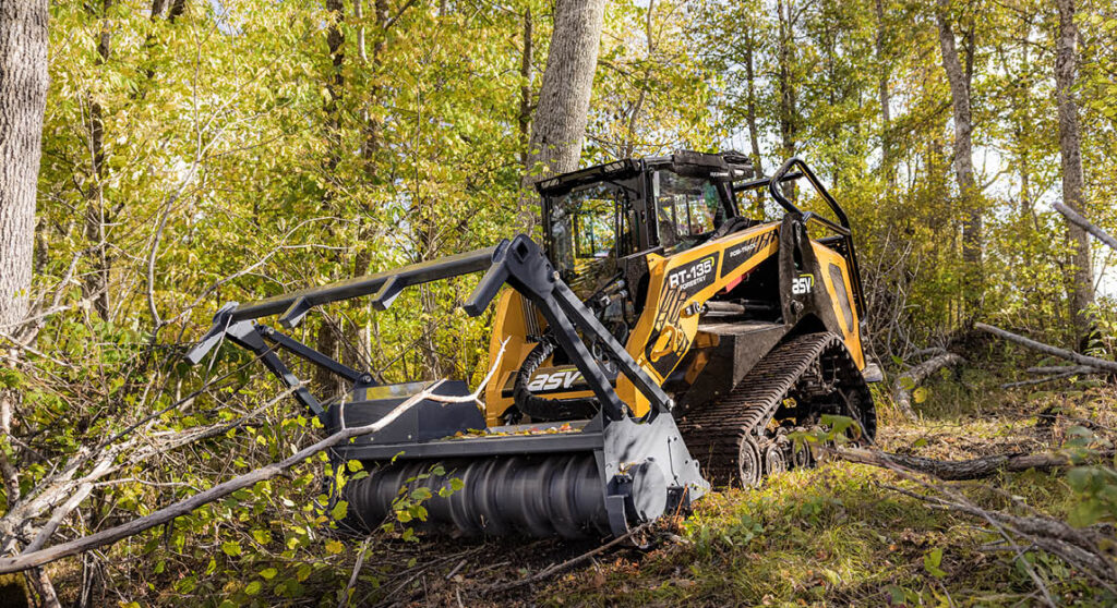 ASV compact track loaders landscaping equipment mimico nz