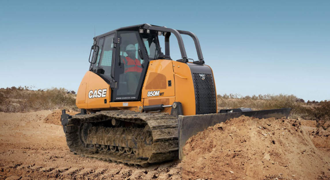 CASE Bull dozers heavy machinery mimico nz