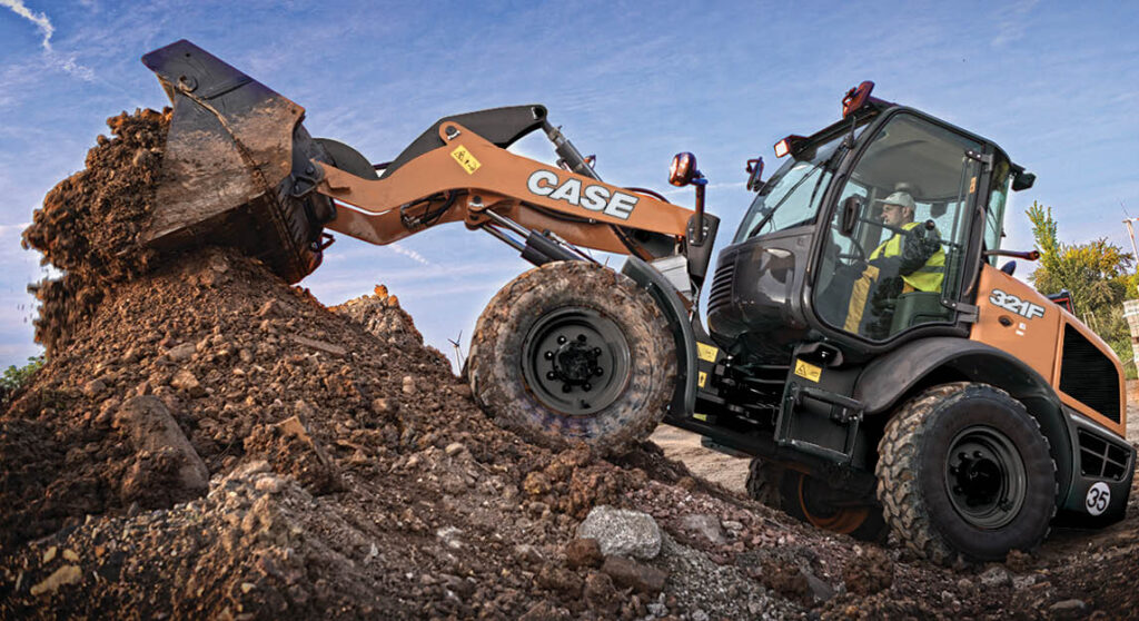 CASE compact wheel Loaders construction equipment mimico nz