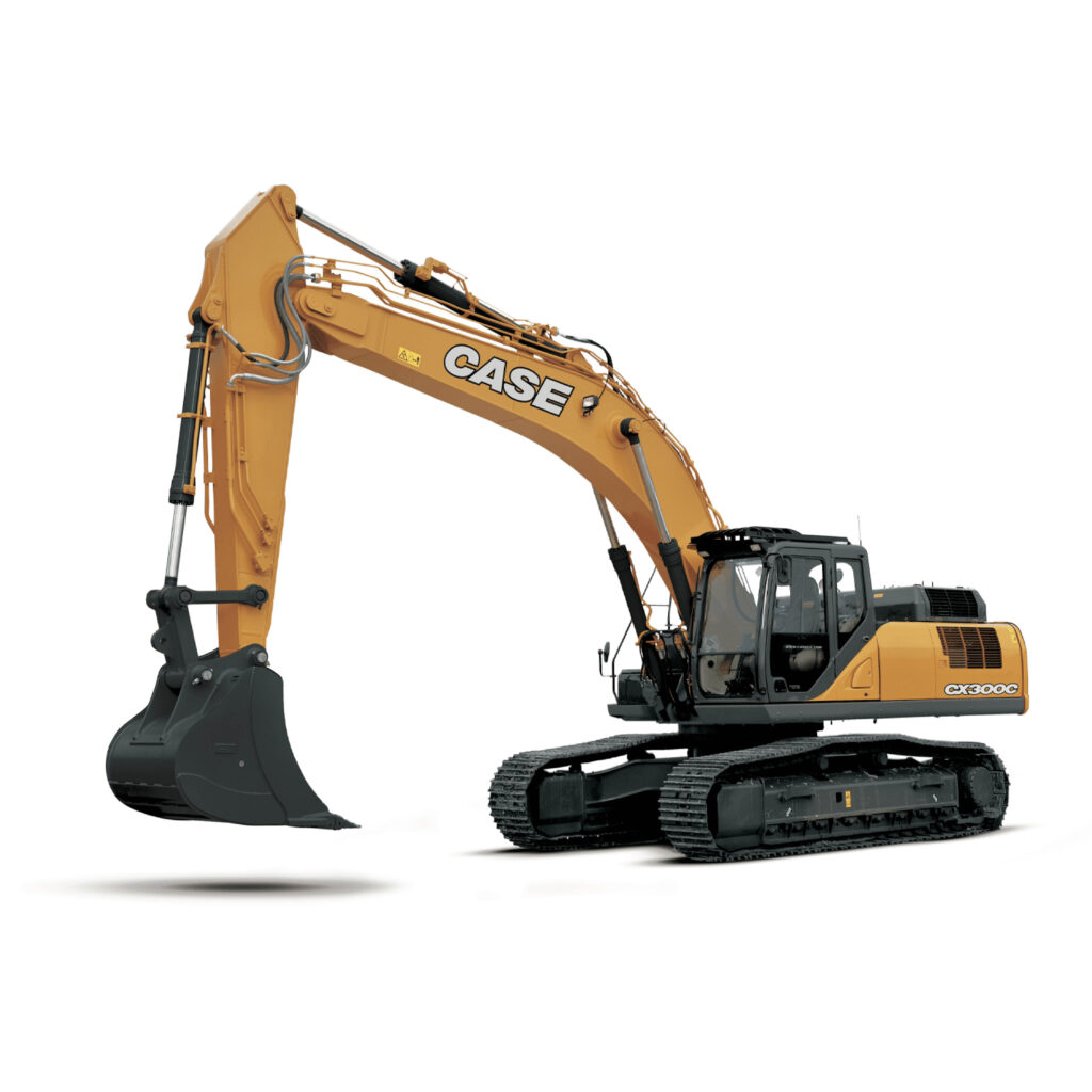CASE cx300c heavy excavators