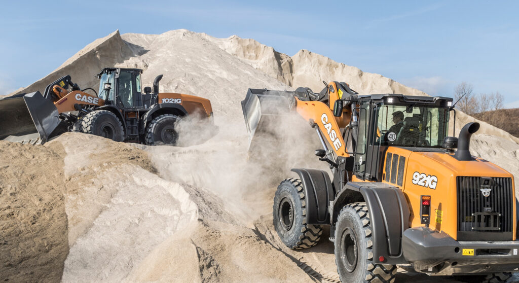 MIMICO heavy Wheel Loaders agriculture bulk material moving nz tile
