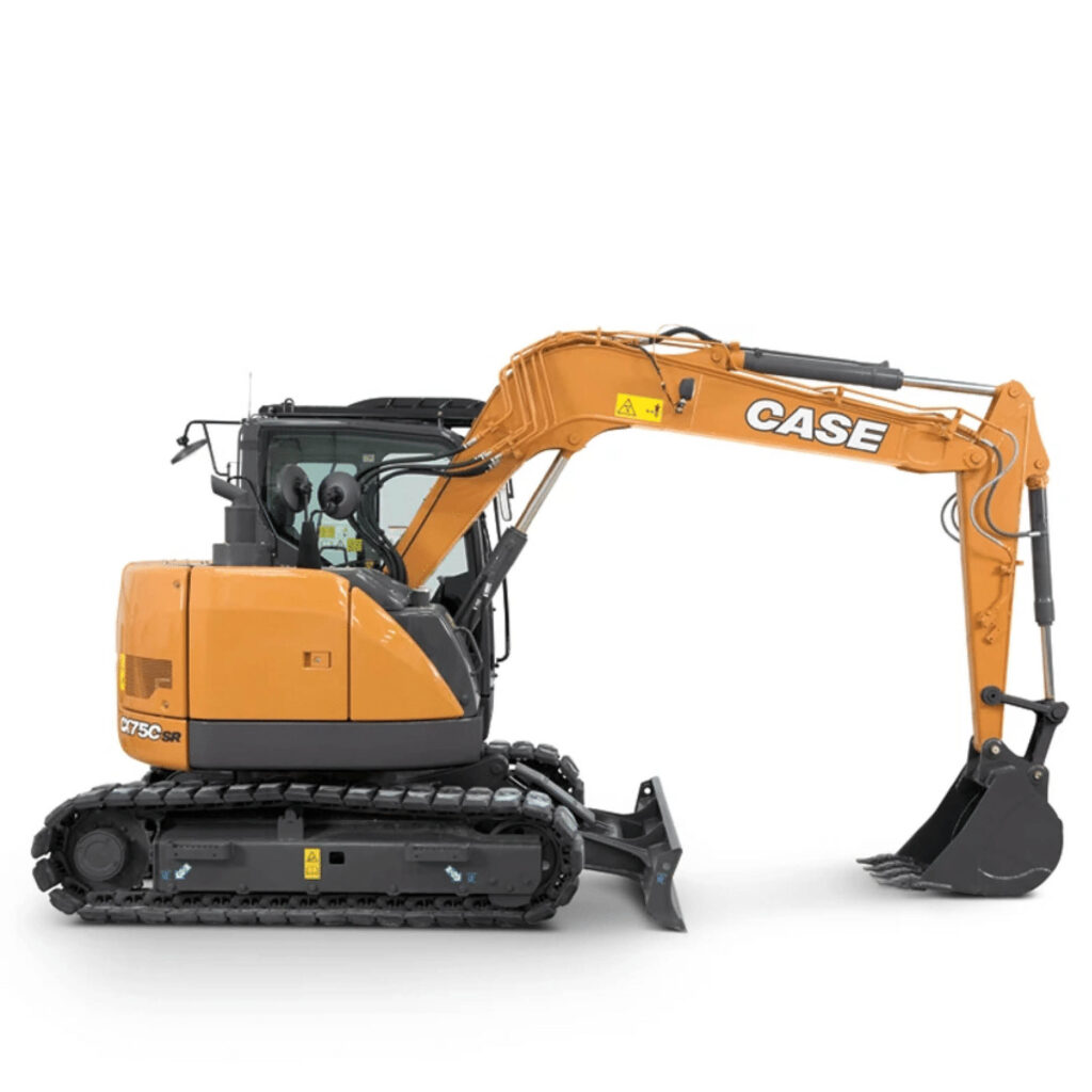 case CX75C excavator