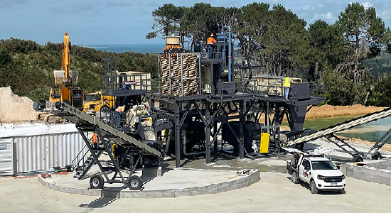 material processing equipment fixed plants