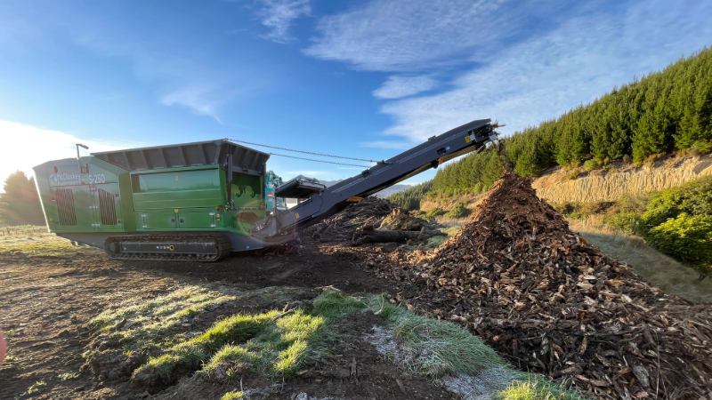 Material Processing Equipment mobile shredder slash management mimico nz