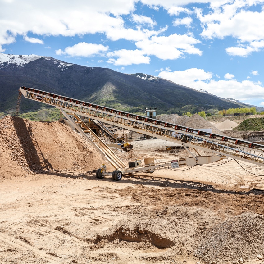 Radial Stacking Conveyor - High Capacity | MIMICO NZ