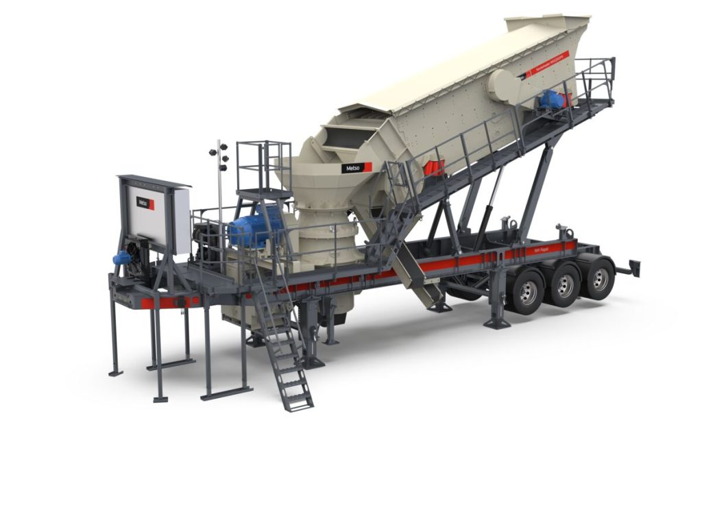 Metso Nordwheeler NW220GPS Mobile Cone Crusher MIMICO NZ - Clearcut (1)