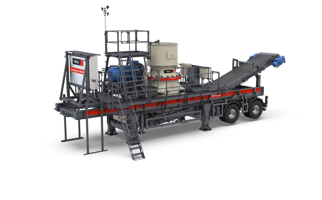 Metso Nordwheeler NW300GP Cone Crusher Clearcut MIMICO NZ (1)