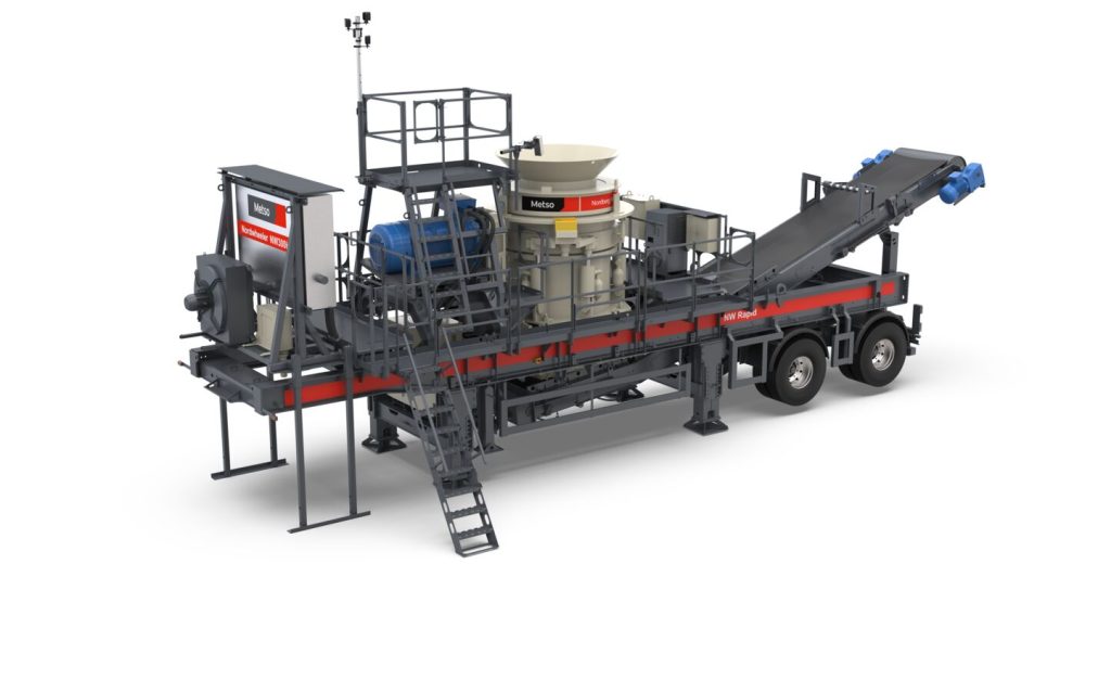 Metso Nordwheeler NW300HP Cone crusher clearcut MIMICO NZ (2)