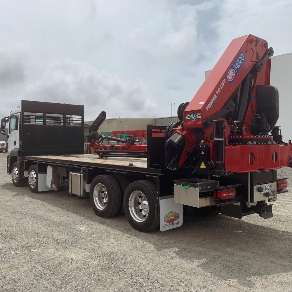 Crane sales HMF 4020K-RCS crane truck-mounted mimico nz