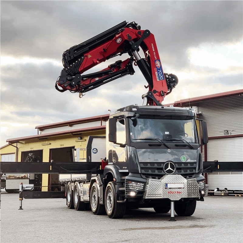 HMF 7020K-RCS truck mounted crane mimico nz