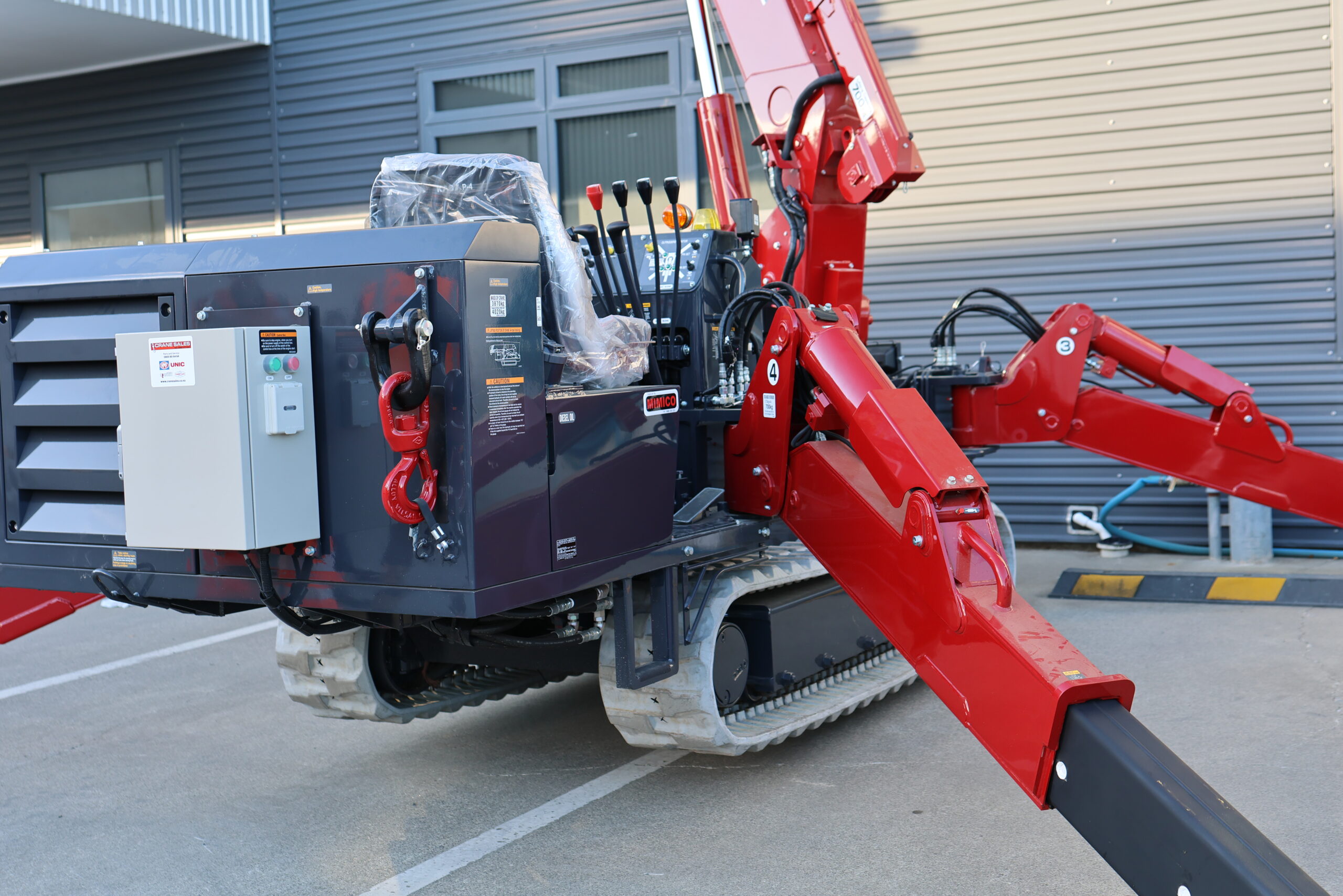 UNIC Spider cranes crawler cranesales mimico nz (3)