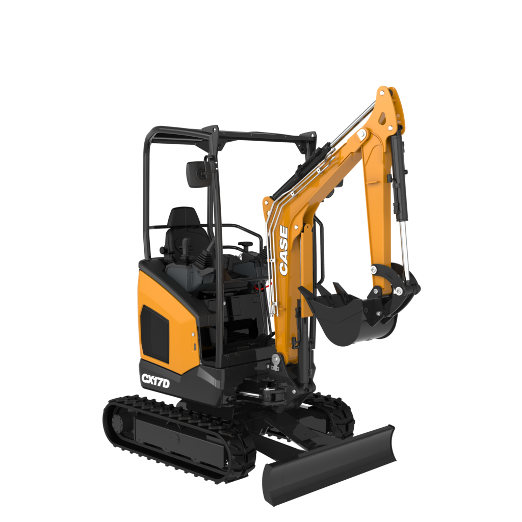 CX17D CASE Construction mini excavator digger mimico nz