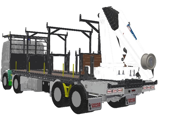 Long Roofing Crane build metalcraft - auckland - HMF4020