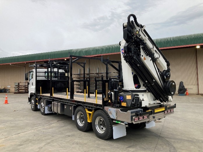 Long Roofing Crane build metalcraft - auckland - HMF4020
