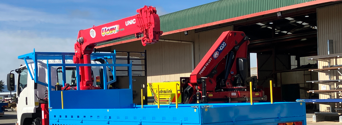 UNIC truck mounted cranes full turnkey solution MIMICO NZ
