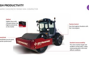Dynapac CA35D single drum roller rhino soil mimico nz (4)