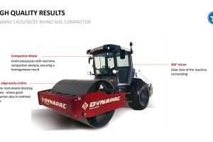 Dynapac CA35D single drum roller rhino soil mimico nz (5)