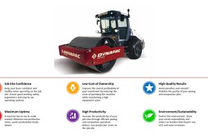 Dynapac CA35D single drum roller rhino soil mimico nz (7)