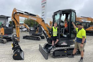 CASE CX25D Mini digger mimico nz 2.5 Ton